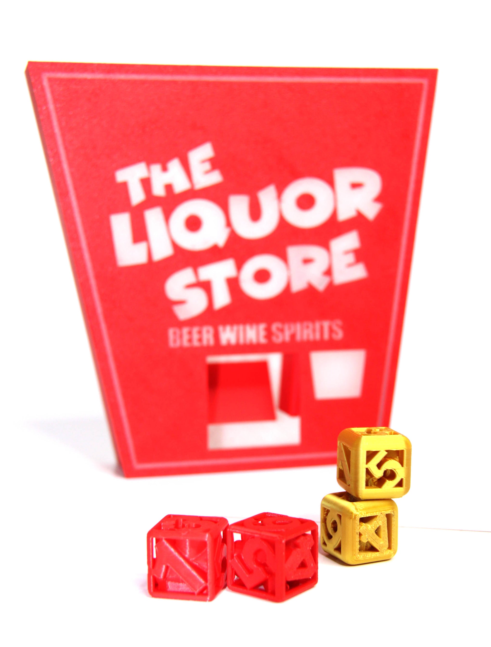 Liquor Store Dice Tower